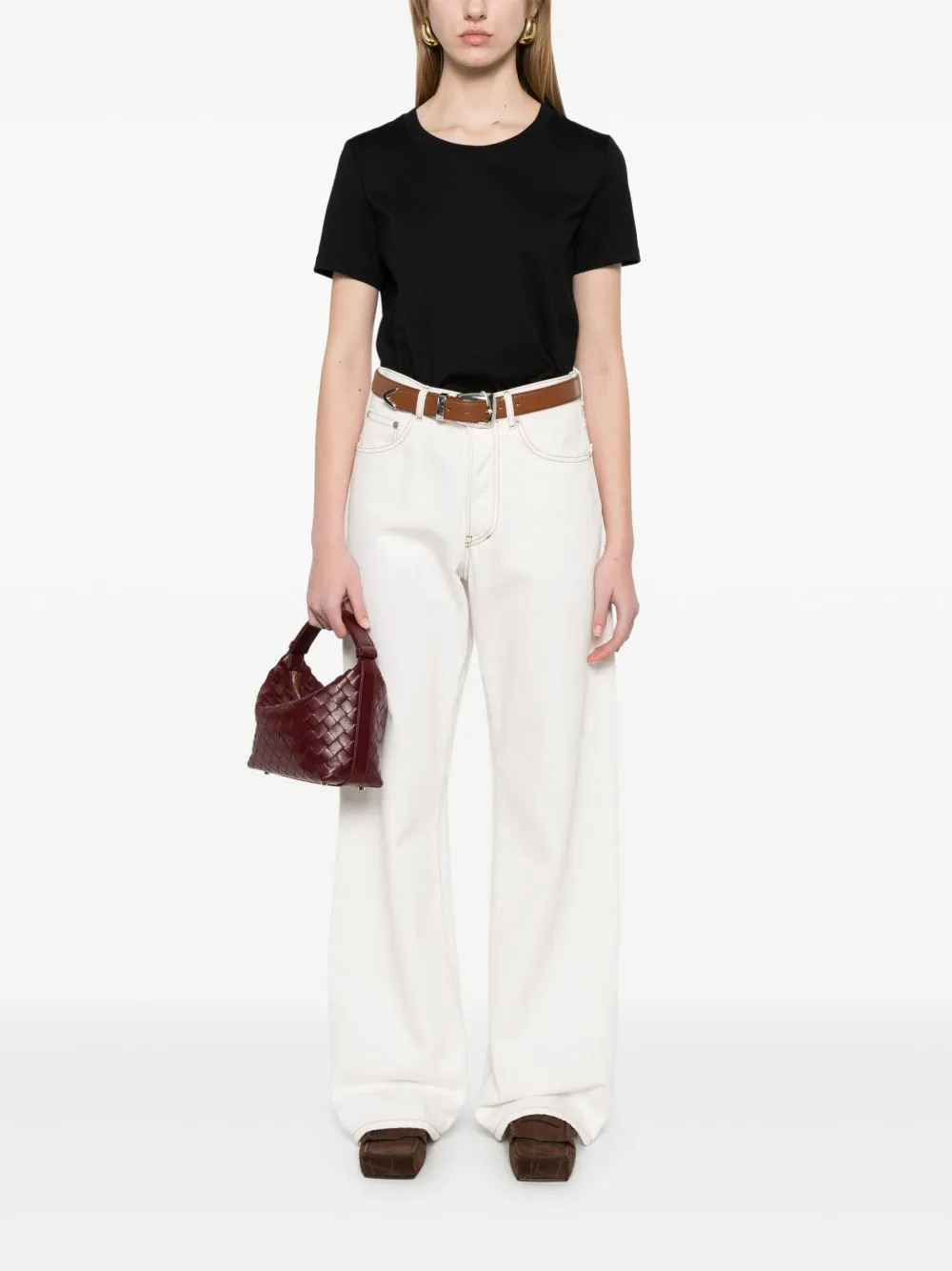 EMBROIDERED COTTON T-SHIRT sold by Lord & Taylor product image thumbnail 5