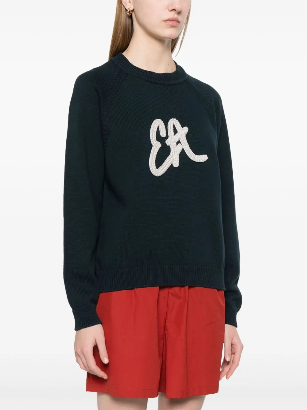 LOGO COTTON BLEND SWEATSHIRT sold by Lord & Taylor product image thumbnail 3