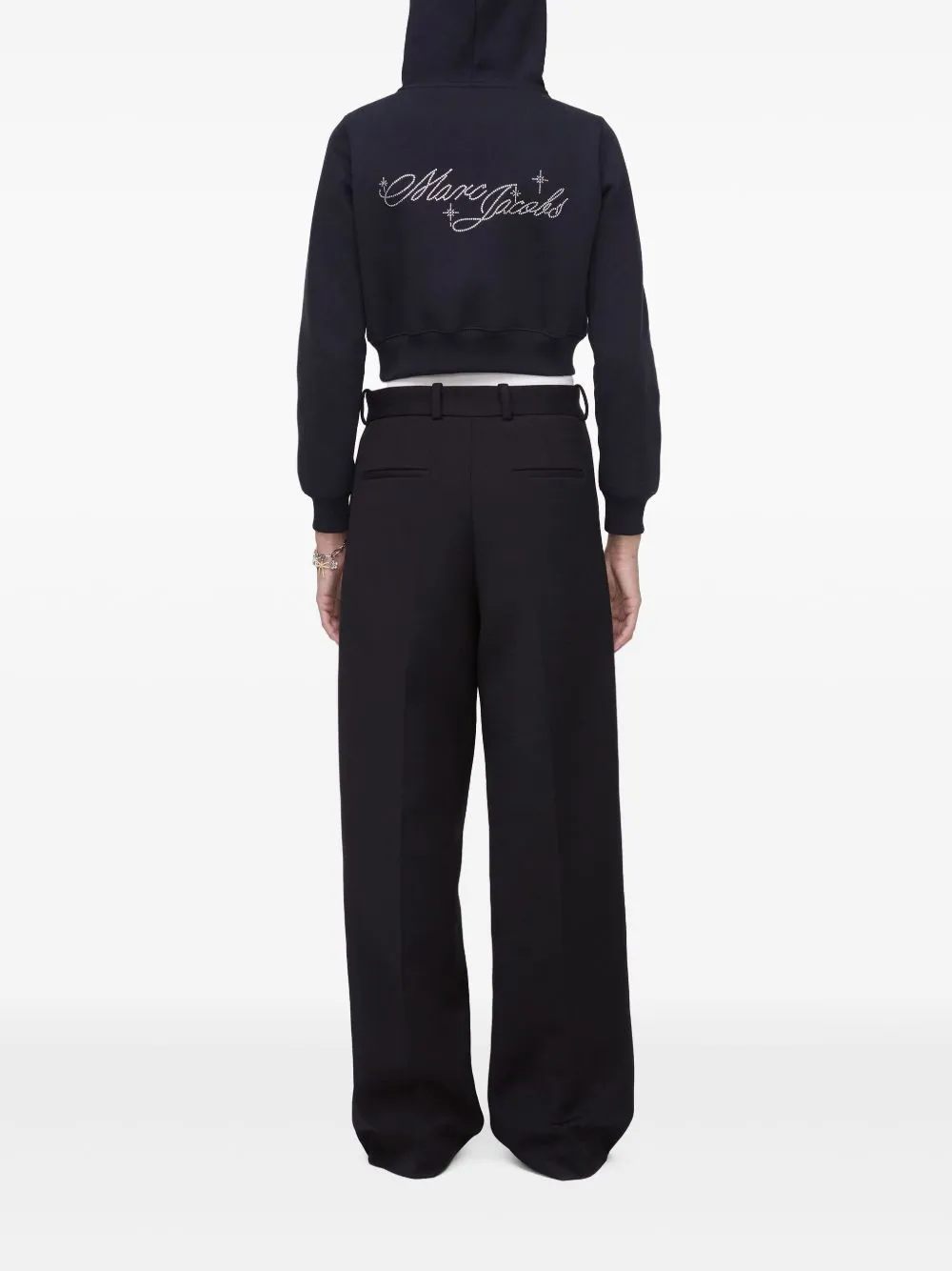 COTTON CROPPED HOODIE sold by Lord & Taylor product image thumbnail 5