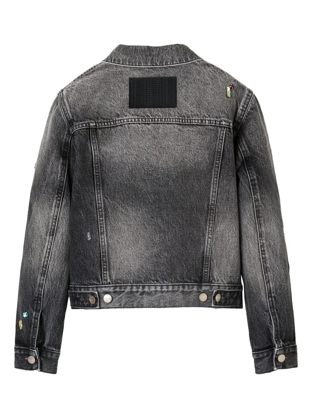 DENIM TRUCKER JACKET sold by Lord & Taylor product image thumbnail 5