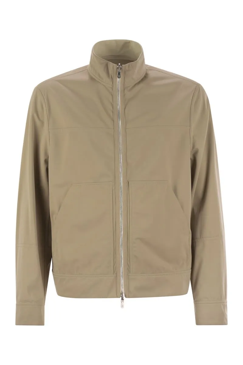 REVERSIBLE LEATHER BOMBER JACKET sold by Lord & Taylor product image thumbnail 5