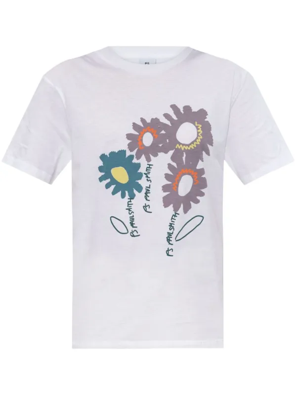 FLORAL COTTON T-SHIRT sold by Lord & Taylor