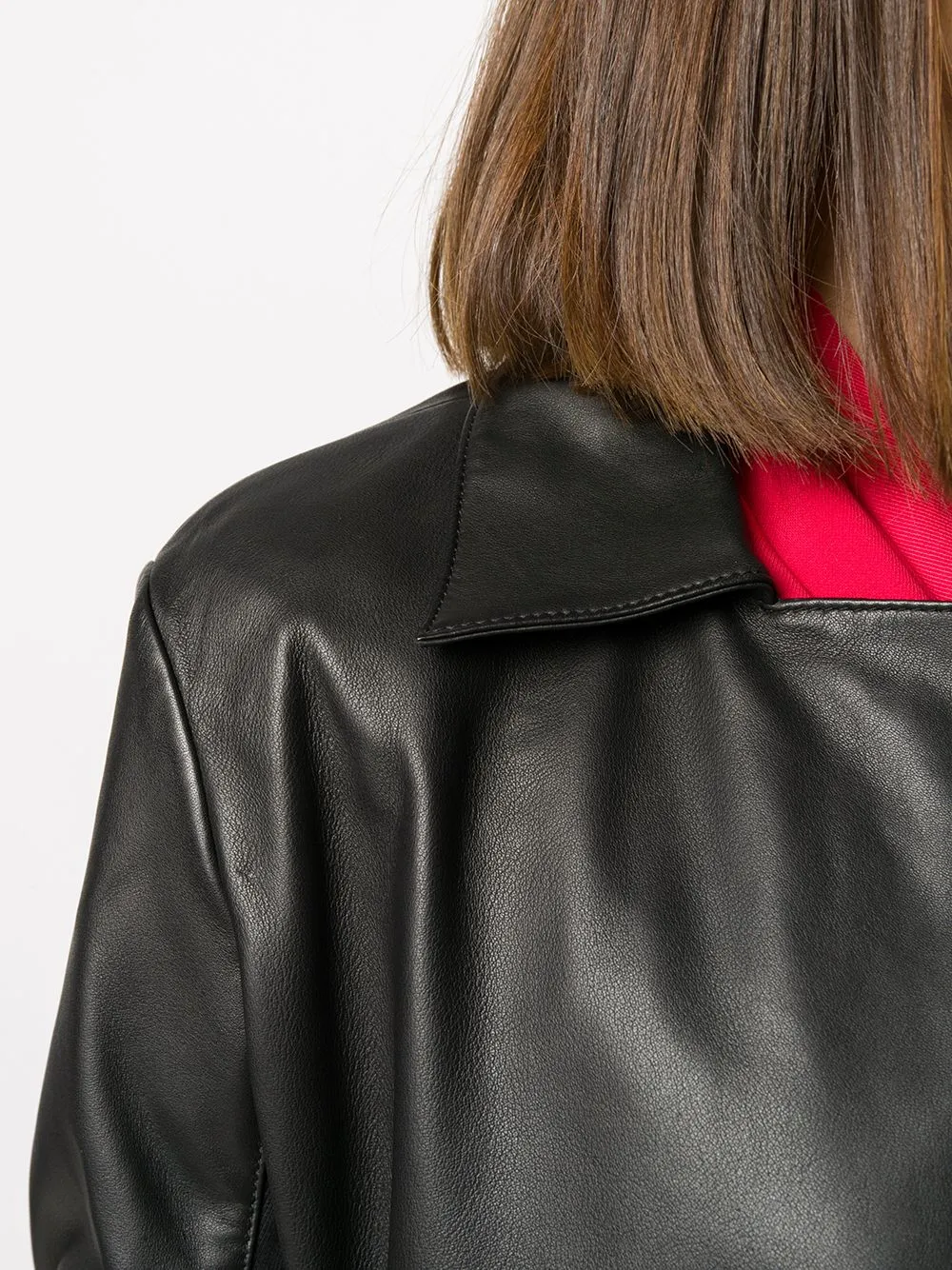 LEATHER JACKET sold by Lord & Taylor product image thumbnail 5