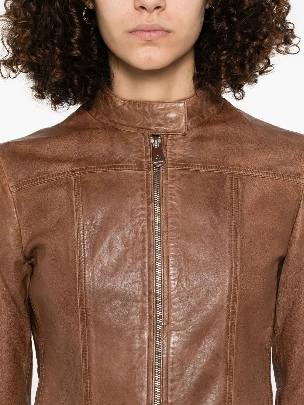 LEATHER JACKET sold by Lord & Taylor product image thumbnail 2