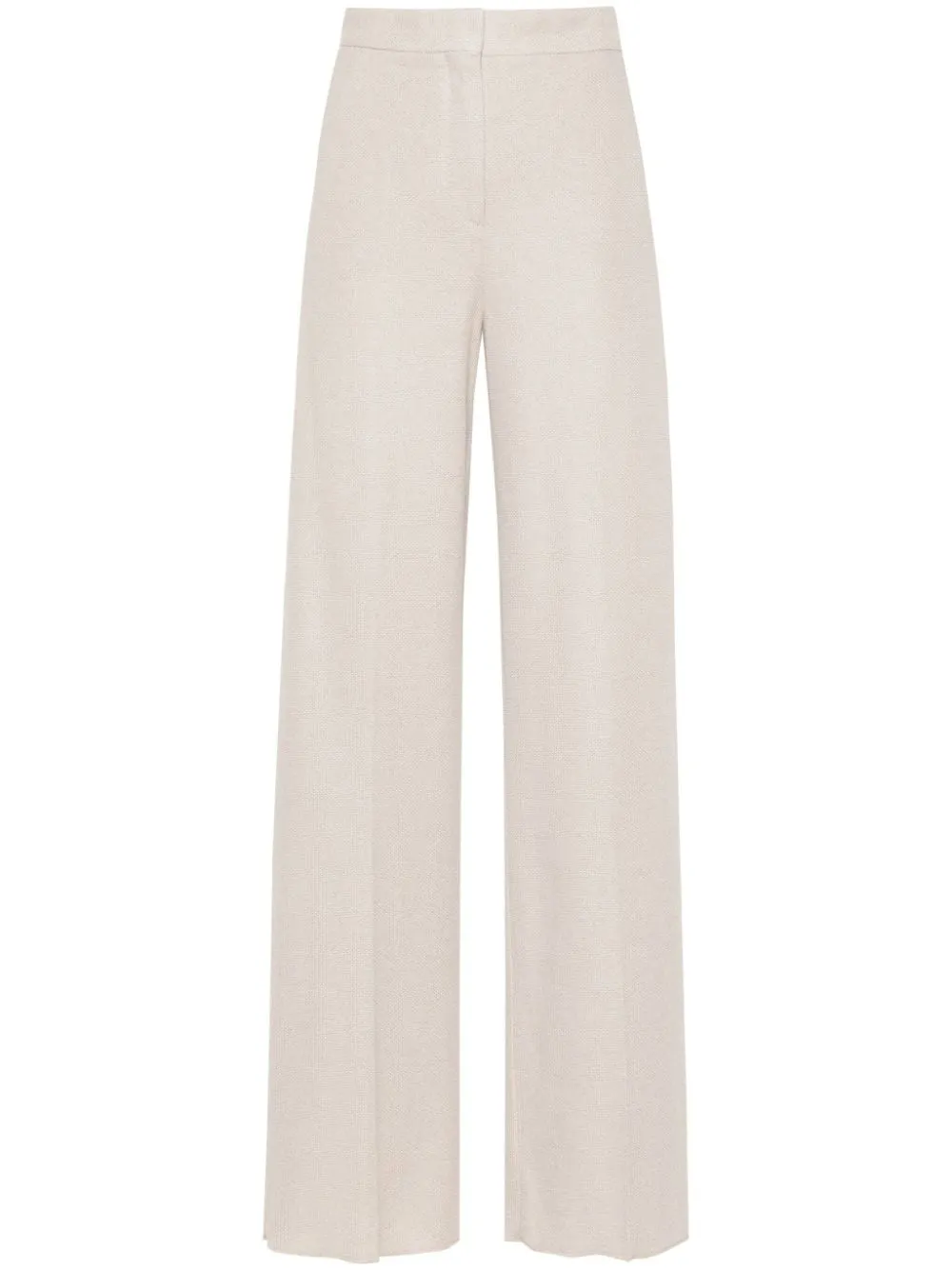 LINEN BLEND WIDE-LEG TROUSERS sold by Lord & Taylor