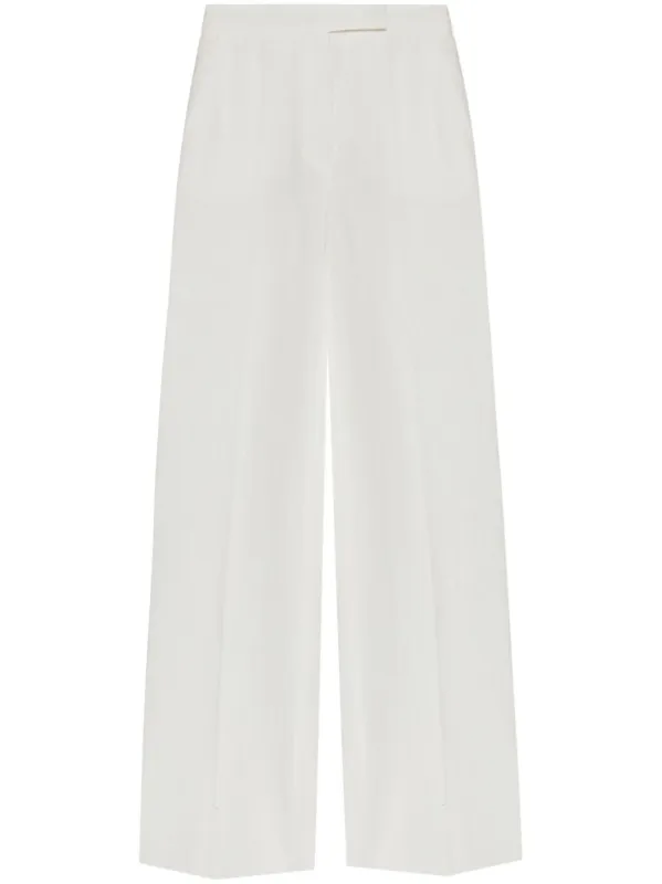 LINEN WIDE-LEG TROUSERS sold by Lord & Taylor