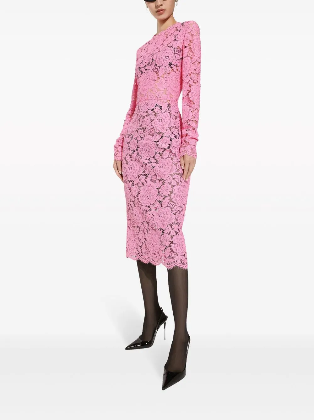 LACE FLORAL SHEATH DRESS sold by Lord & Taylor product image thumbnail 2
