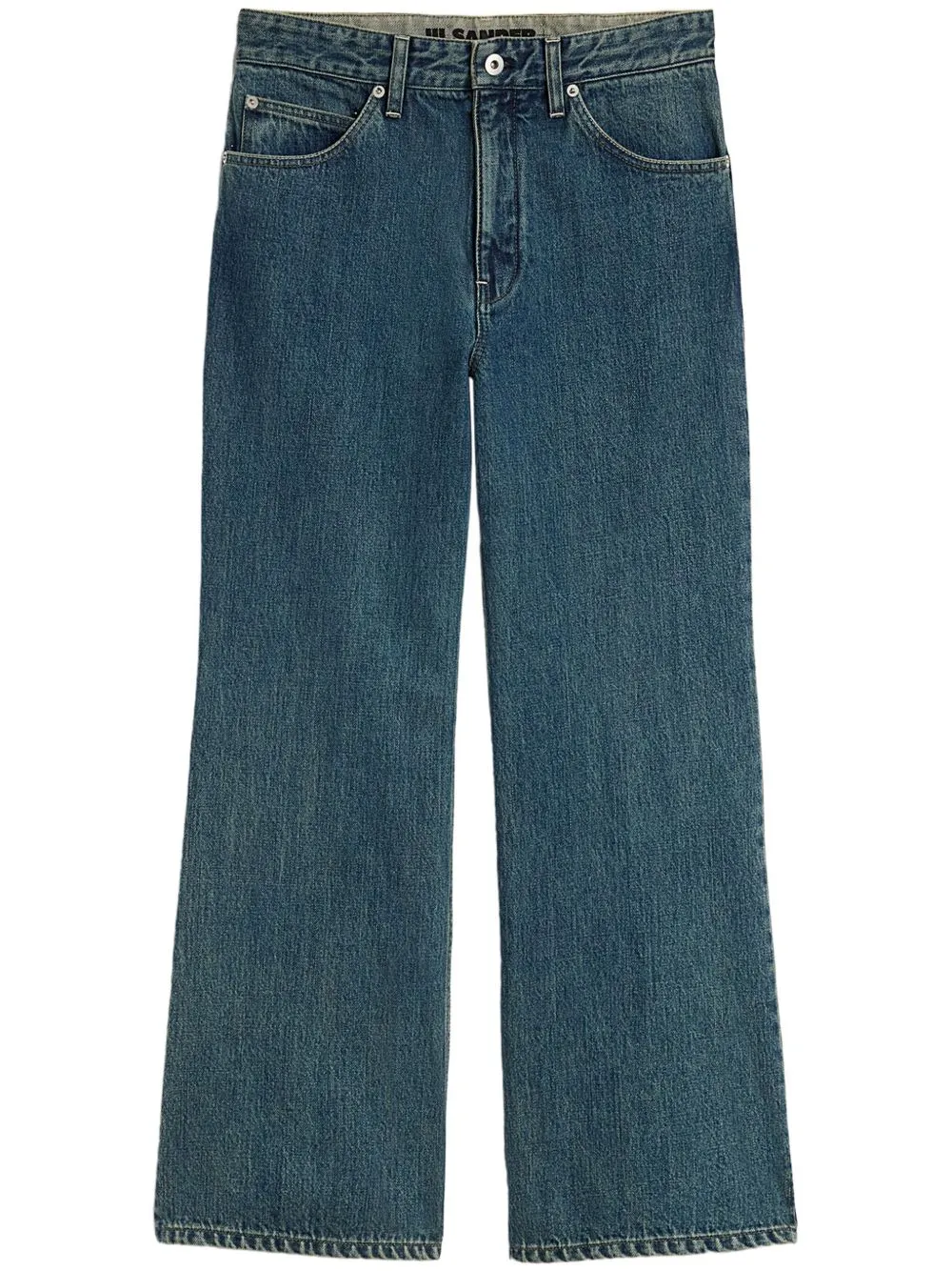 DENIM WIDE-LEG JEANS sold by Lord & Taylor