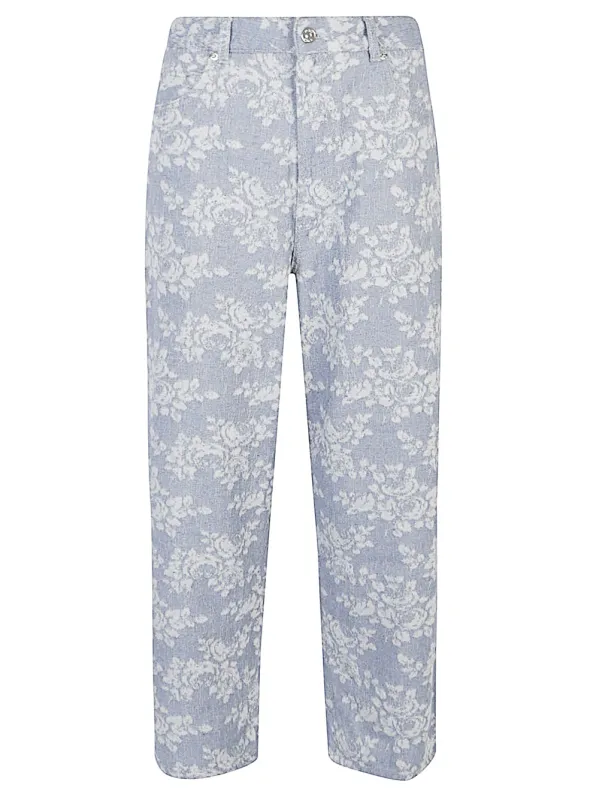 CAMILLE COTTON TROUSERS sold by Lord & Taylor