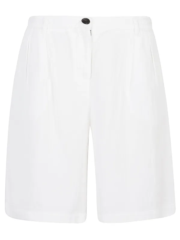 INES LINEN BLEND SHORTS sold by Lord & Taylor