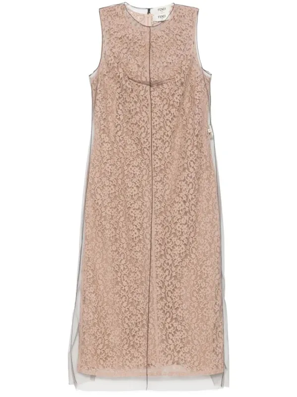 FLORAL LACE MIDI DRESS sold by Lord & Taylor