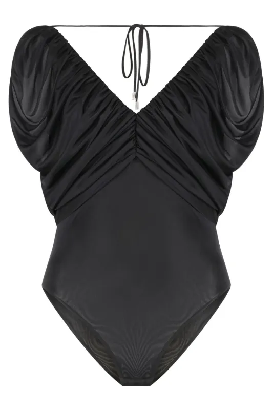 BECCAFICO NYLON BODYSUIT made by Pinko