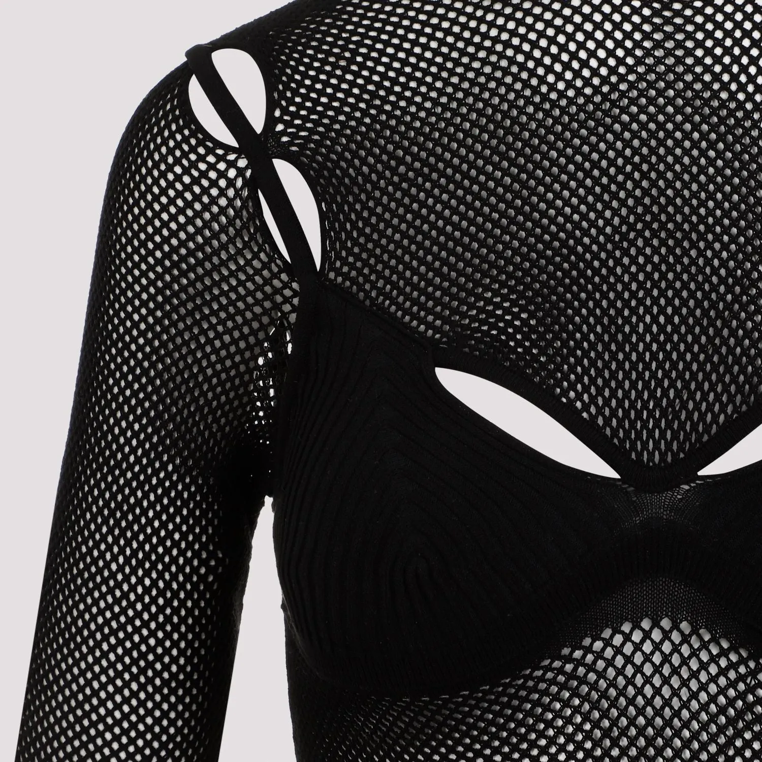 NET ARROW BRALETTE TOP sold by Lord & Taylor product image thumbnail 4