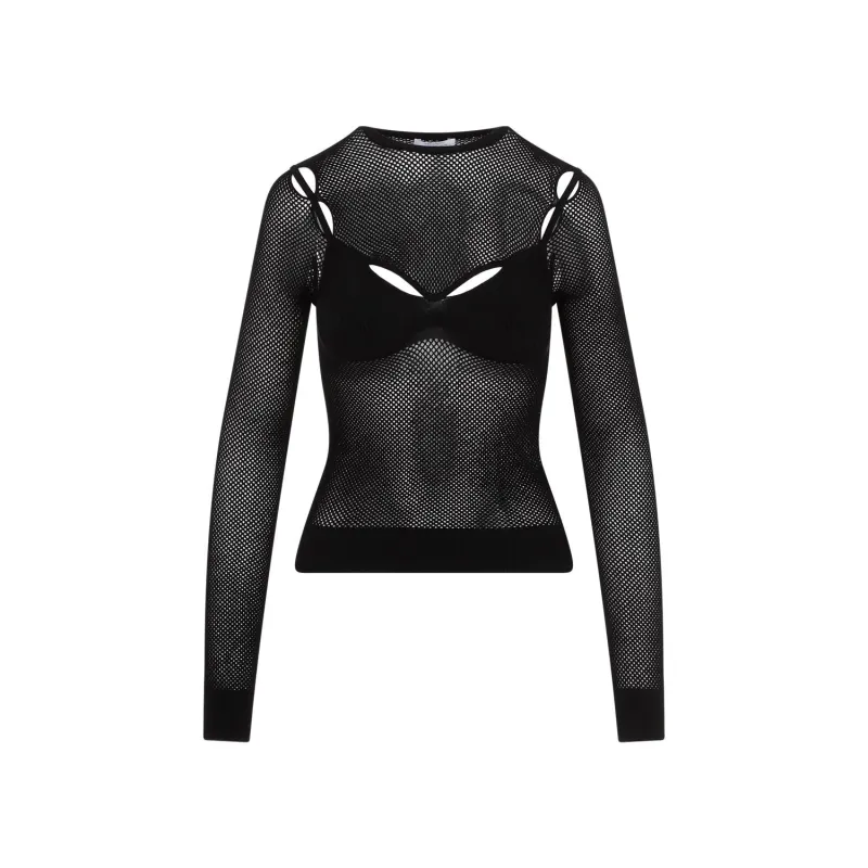 NET ARROW BRALETTE TOP sold by Lord & Taylor