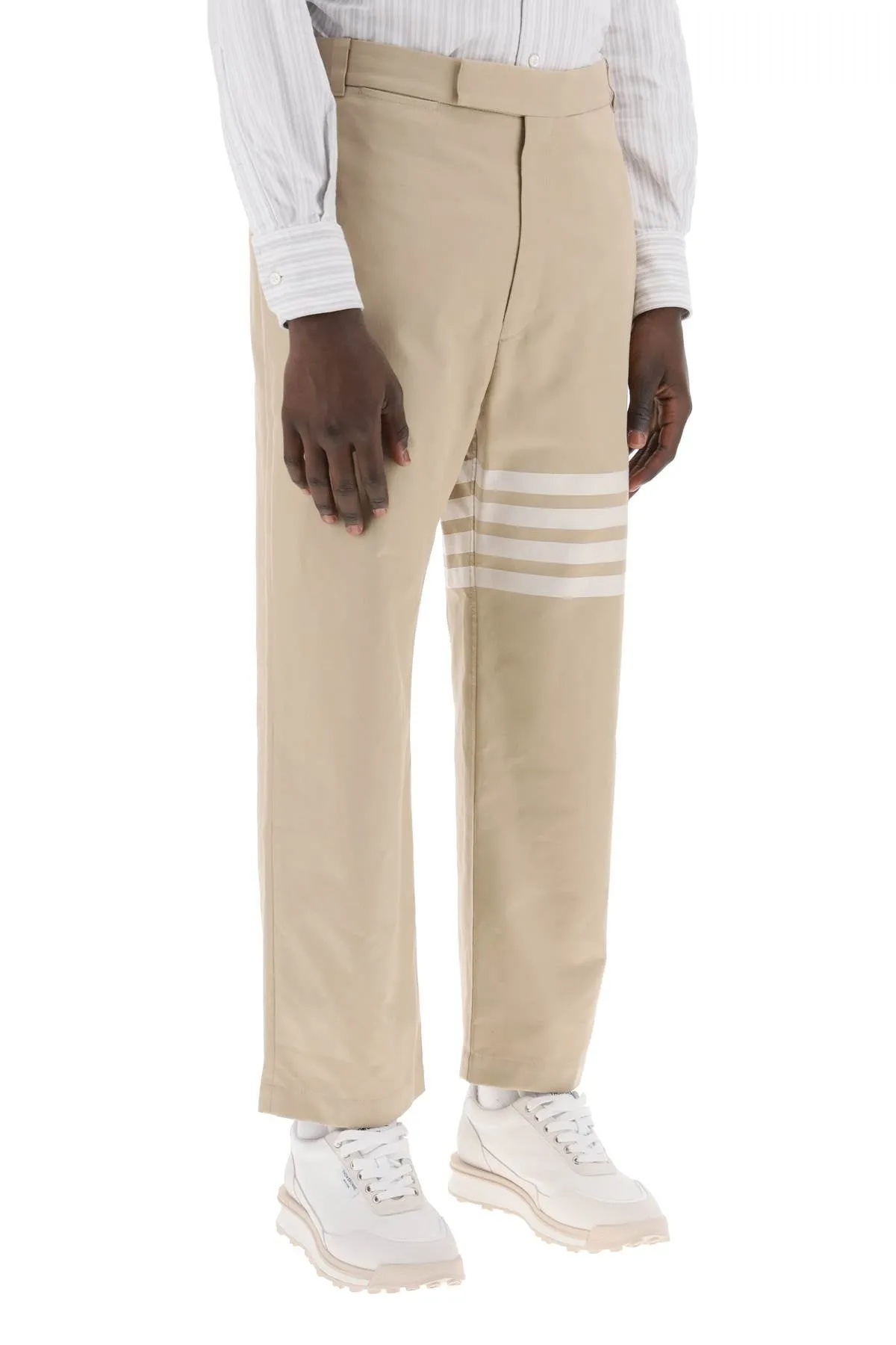 THOME BROWNE UNCONSTRUCTED STRAIGHT LEG TROUSERS sold by Lord & Taylor product image thumbnail 2