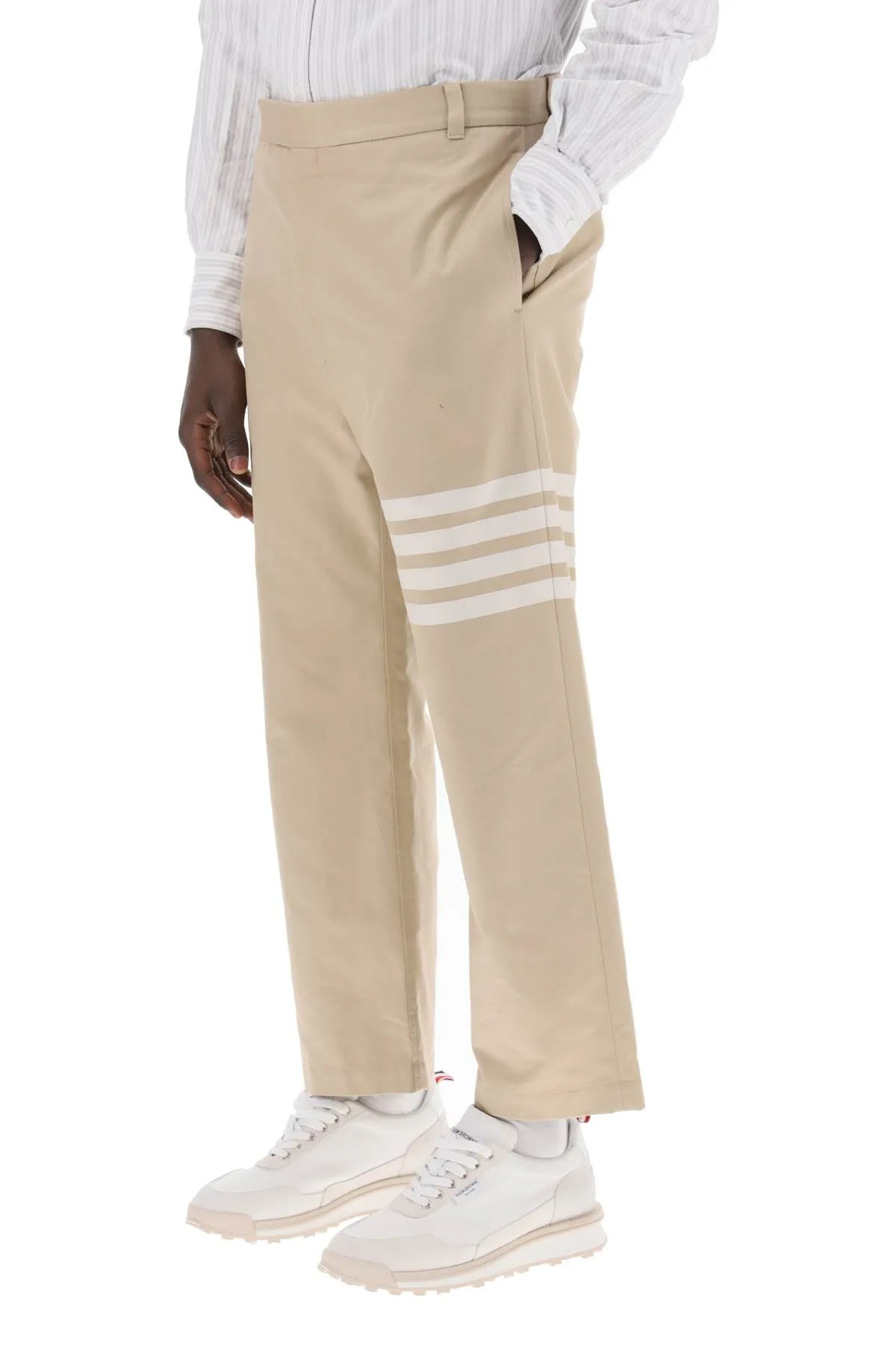THOME BROWNE UNCONSTRUCTED STRAIGHT LEG TROUSERS sold by Lord & Taylor product image thumbnail 4
