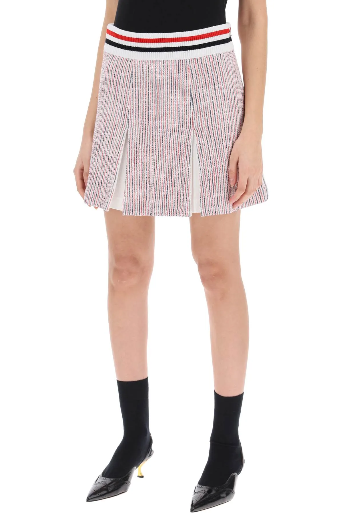 MINI BOX PLEATED SKIRT sold by Lord & Taylor product image thumbnail 4