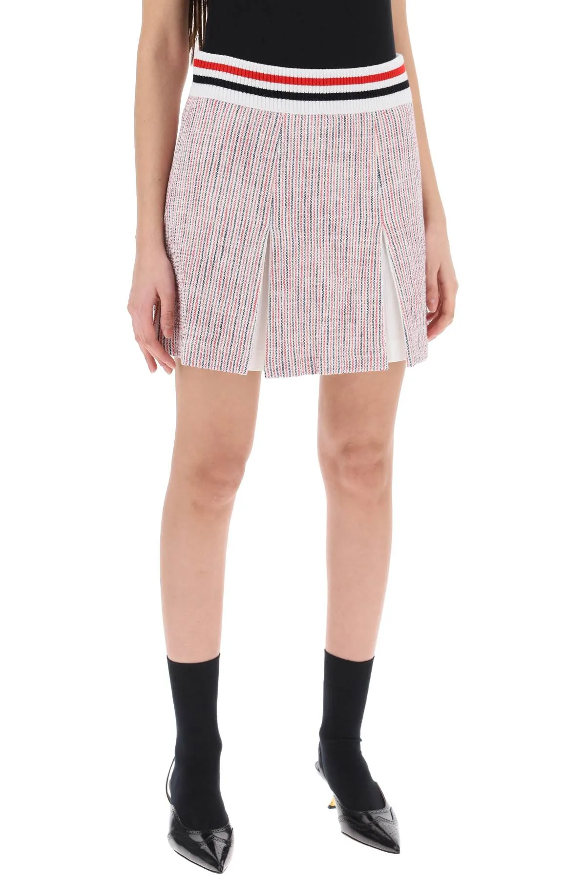 MINI BOX PLEATED SKIRT sold by Lord & Taylor product image thumbnail 2