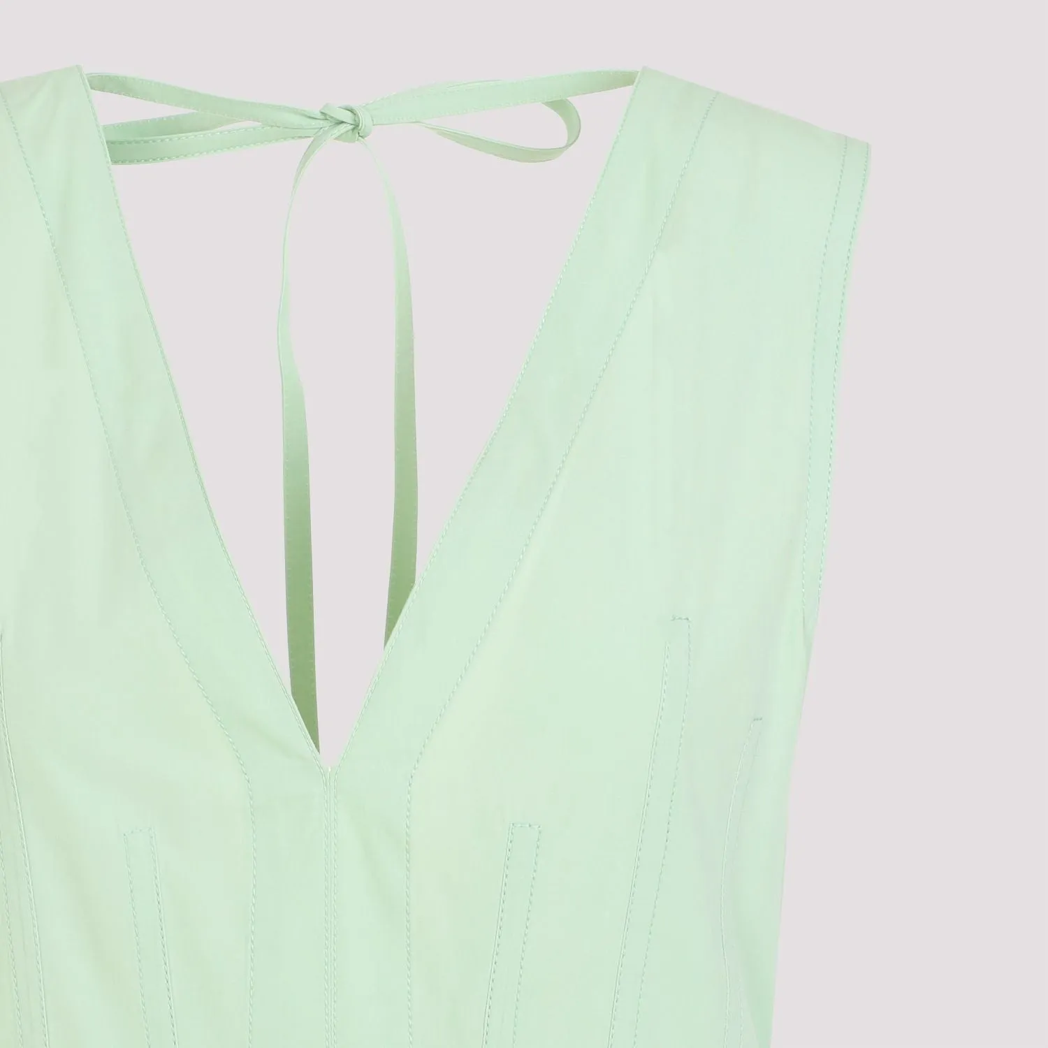 COMPACT COTTON MIDI DRESS sold by Lord & Taylor product image thumbnail 4