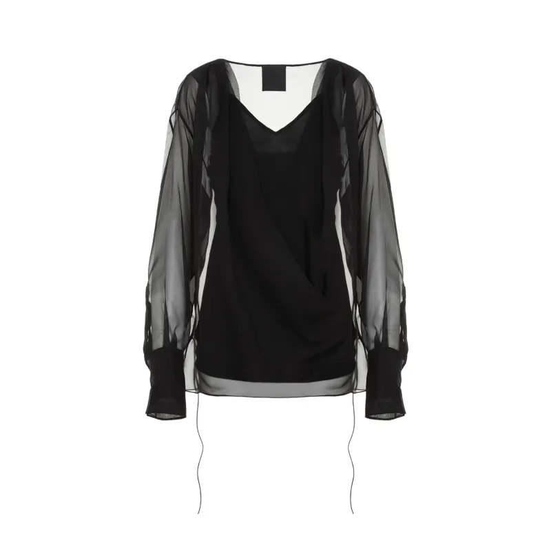 DRAPED SHIRT sold by Lord & Taylor