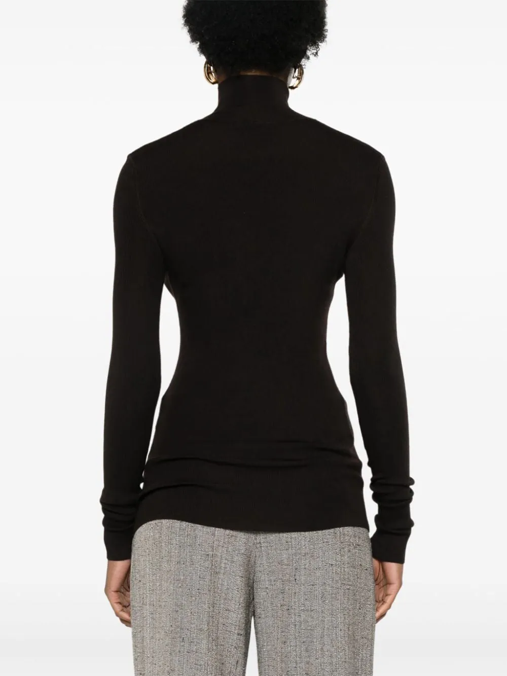 HIGH NECK WOOL JUMPER sold by Lord & Taylor product image thumbnail 2