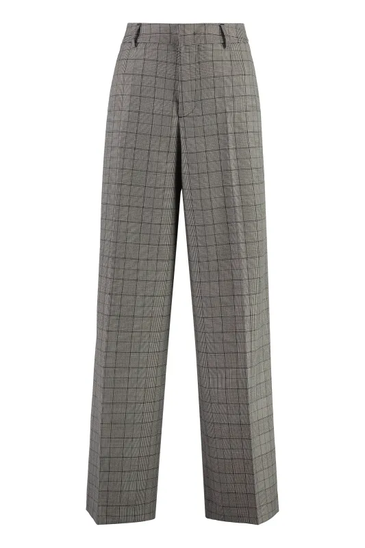 WOOL WIDE-LEG TROUSERS sold by Lord & Taylor