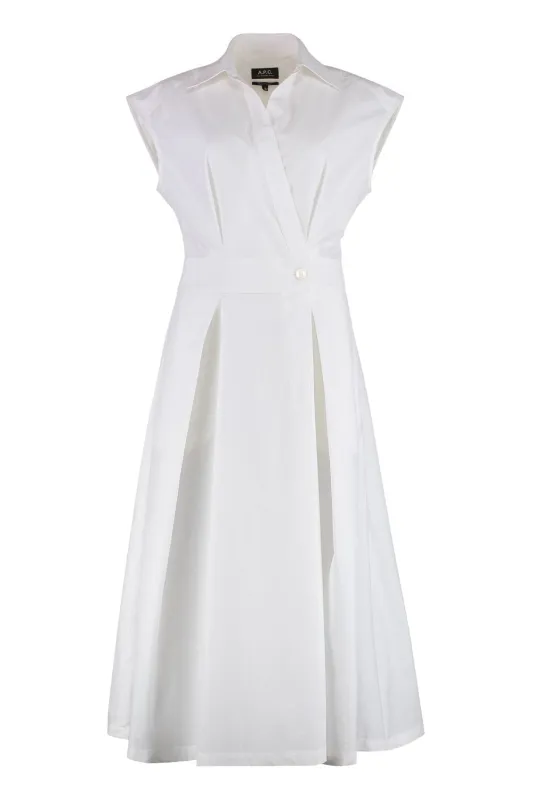 COTTON POPLIN SHIRTDRESS sold by Lord & Taylor