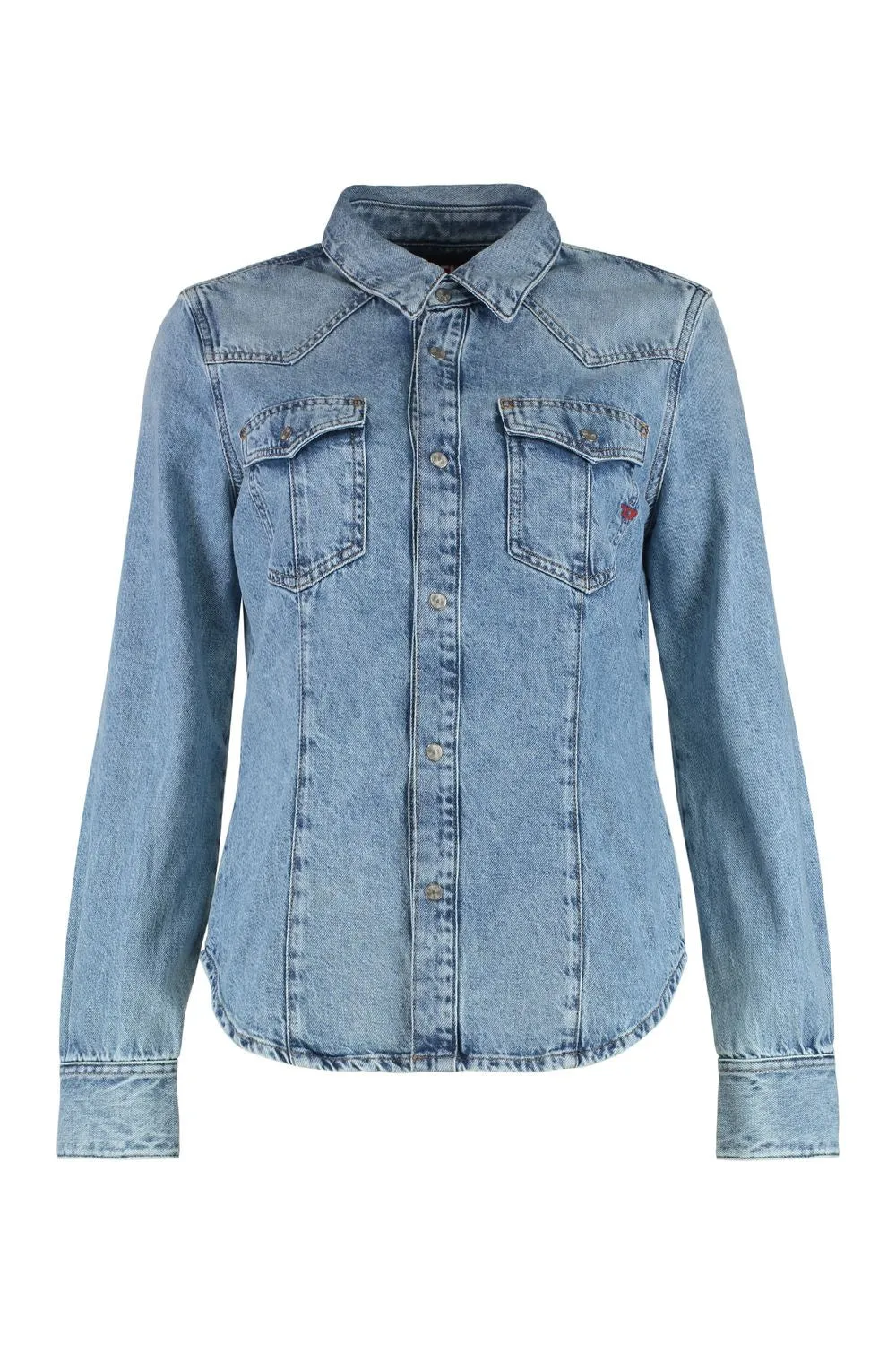 DE-WAVES DENIM SHIRT sold by Lord & Taylor