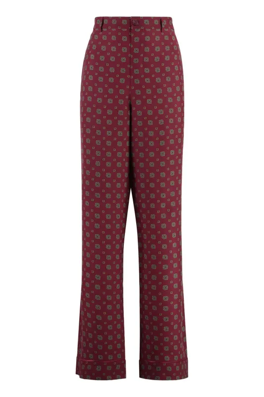 PRINTED SILK PANTS sold by Lord & Taylor