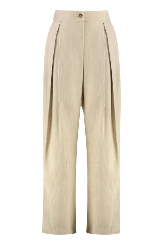 SCUSAMI WIDE LEG TROUSERS sold by Lord & Taylor