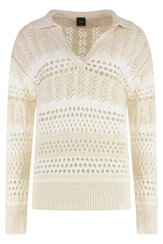 GORZANO COTTON-LINEN SWEATER sold by Lord & Taylor