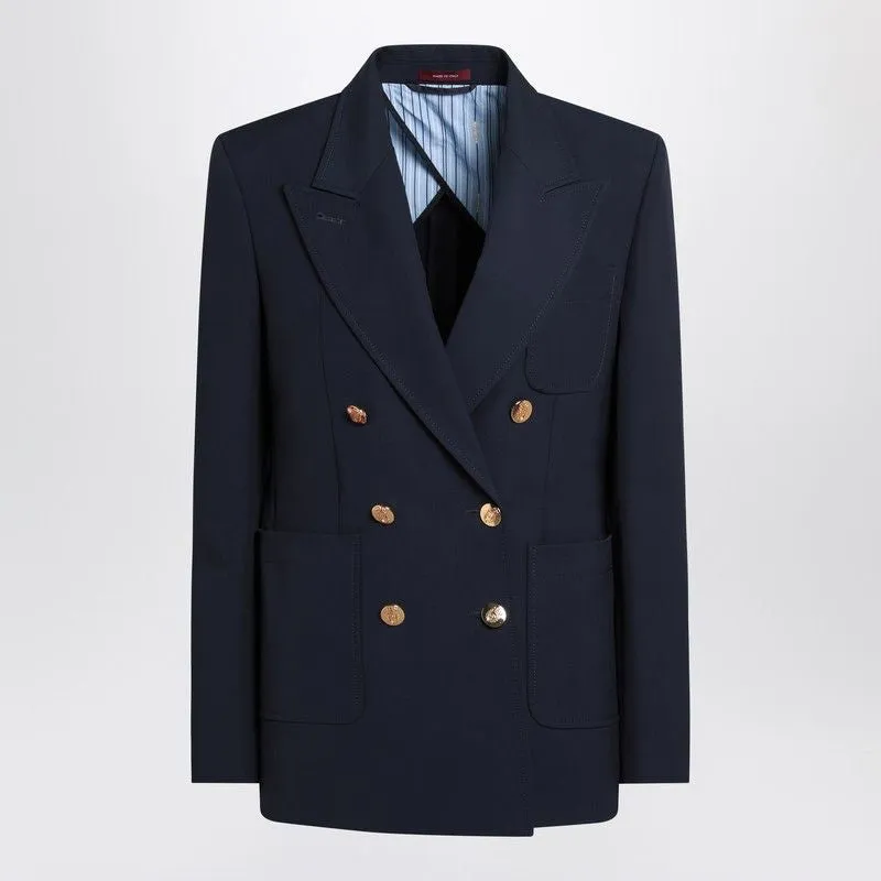 COTTON DOUBLE-BREASTED BLAZER sold by Lord & Taylor