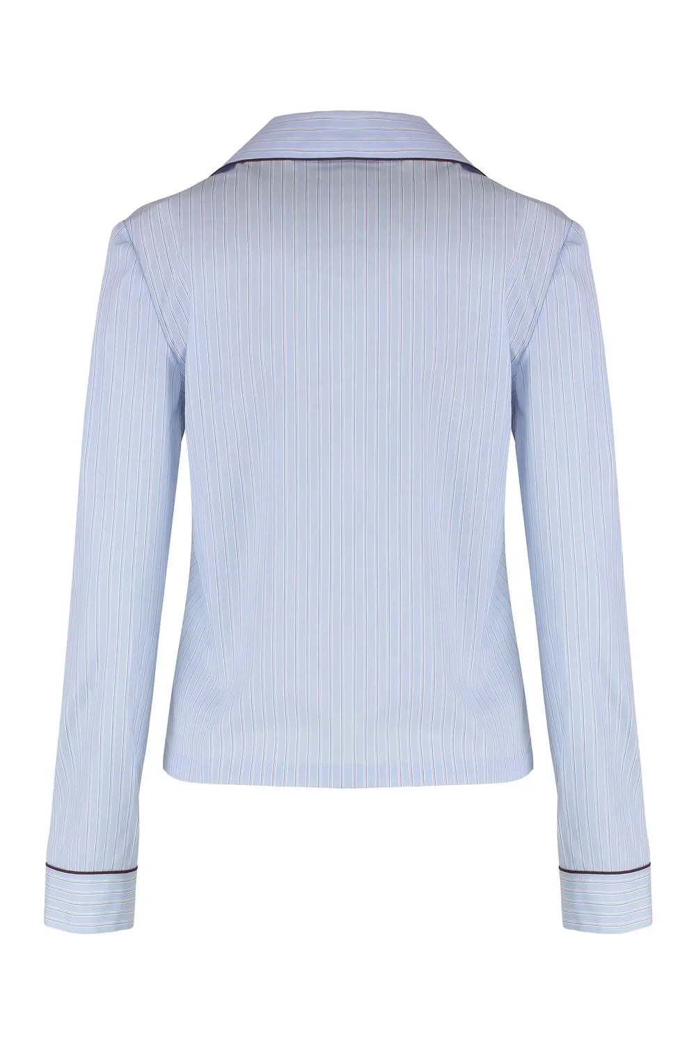 STRIPED COTTON SHIRT sold by Lord & Taylor product image thumbnail 2