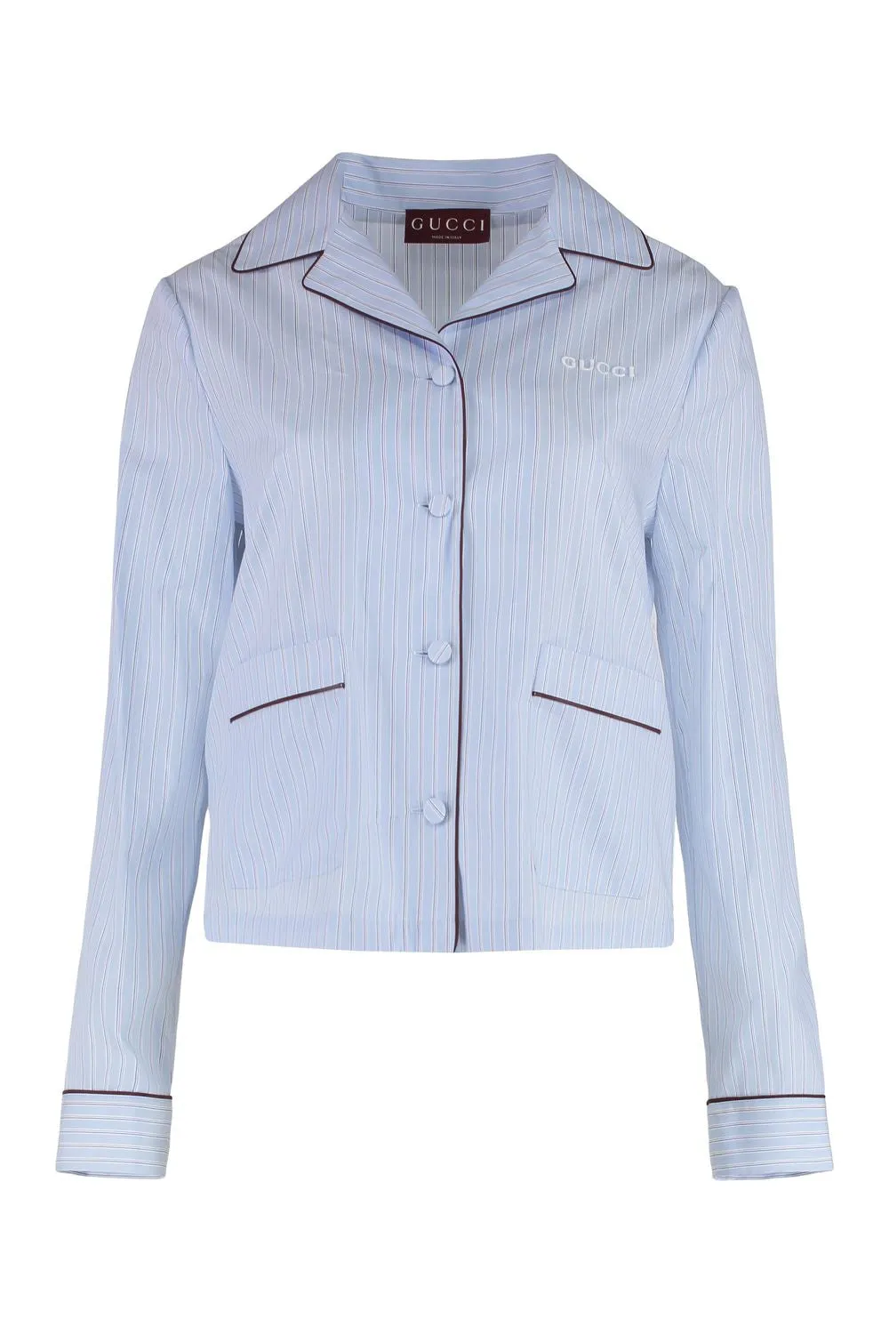 STRIPED COTTON SHIRT sold by Lord & Taylor