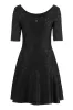 JACQUARD KNIT MINI-DRESS sold by Lord & Taylor