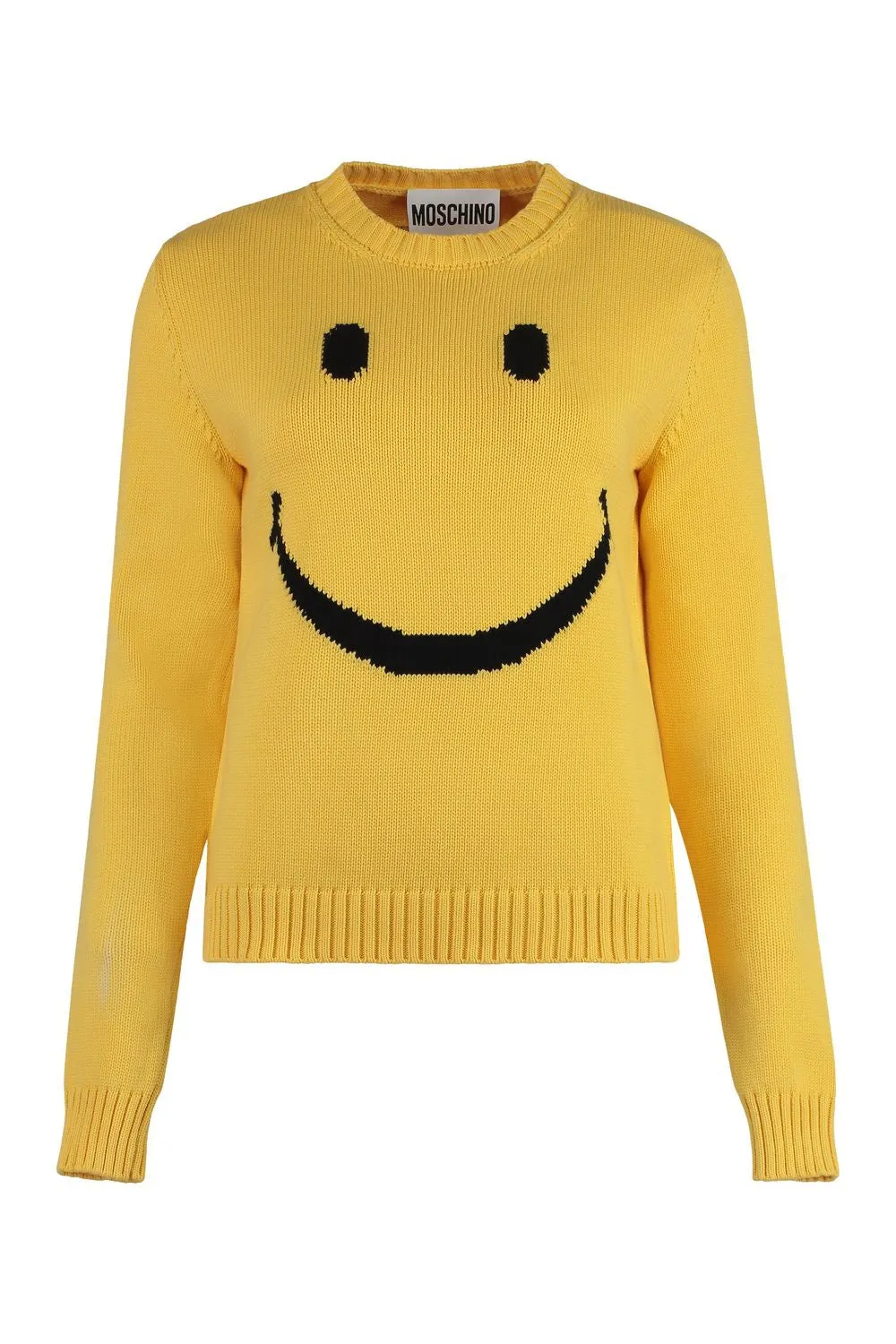 SMILEY® - COTTON BLEND CREW-NECK SWEATER sold by Lord & Taylor