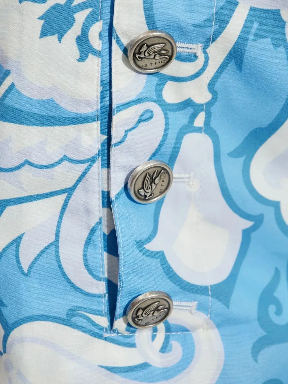 PAISLEY PRINT COTTON SHORTS sold by Lord & Taylor product image thumbnail 5