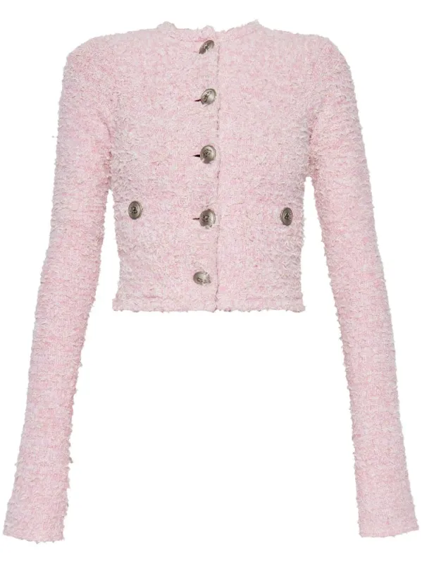 BOUCLÉ CROPPED JACKET sold by Lord & Taylor