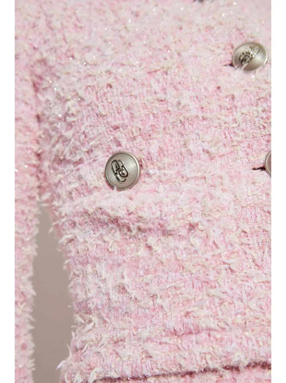 BOUCLÉ CROPPED JACKET sold by Lord & Taylor product image thumbnail 4