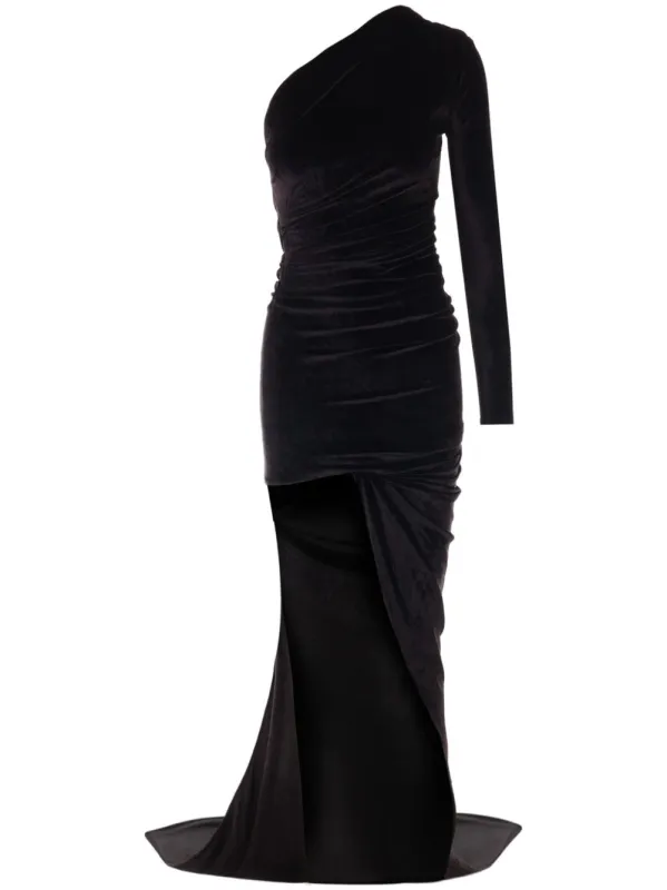 VELVET LONG DRESS made by Balenciaga