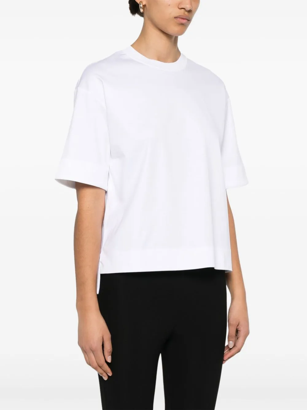 LOGO COTTON T-SHIRT sold by Lord & Taylor product image thumbnail 3
