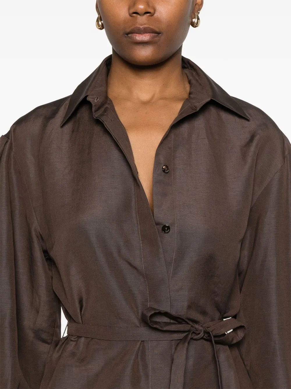 LINEN AND SILK BLEND JACKET sold by Lord & Taylor product image thumbnail 5
