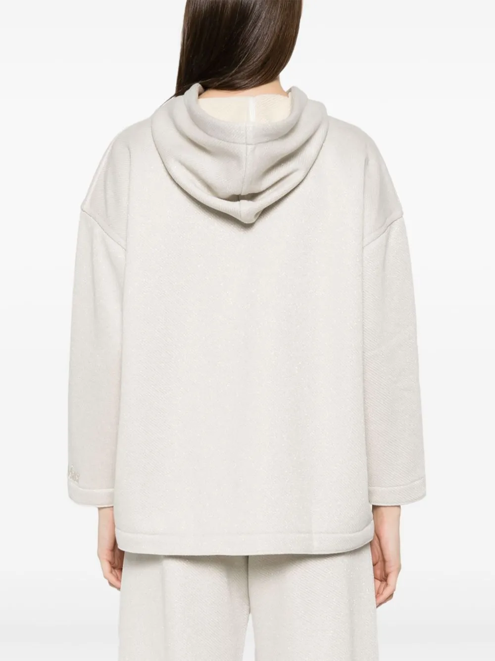 COTTON BLEND HOODIE sold by Lord & Taylor product image thumbnail 5