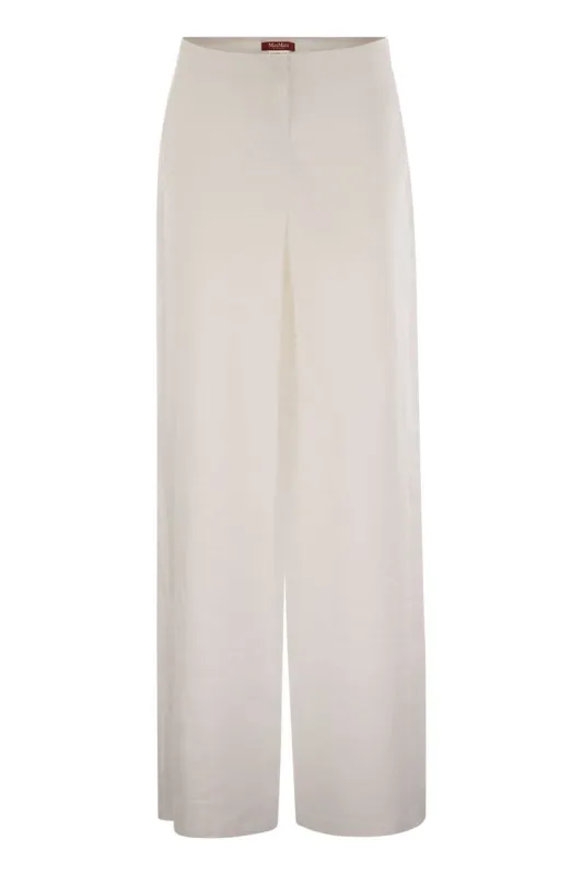 GARIBO LONG TROUSER WHITE sold by Lord & Taylor
