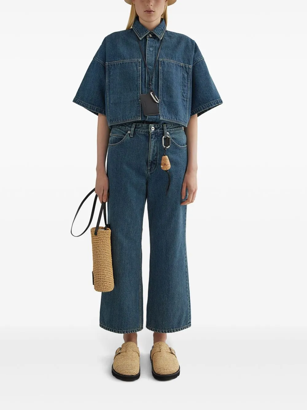 DENIM COTTON SHIRT sold by Lord & Taylor product image thumbnail 3