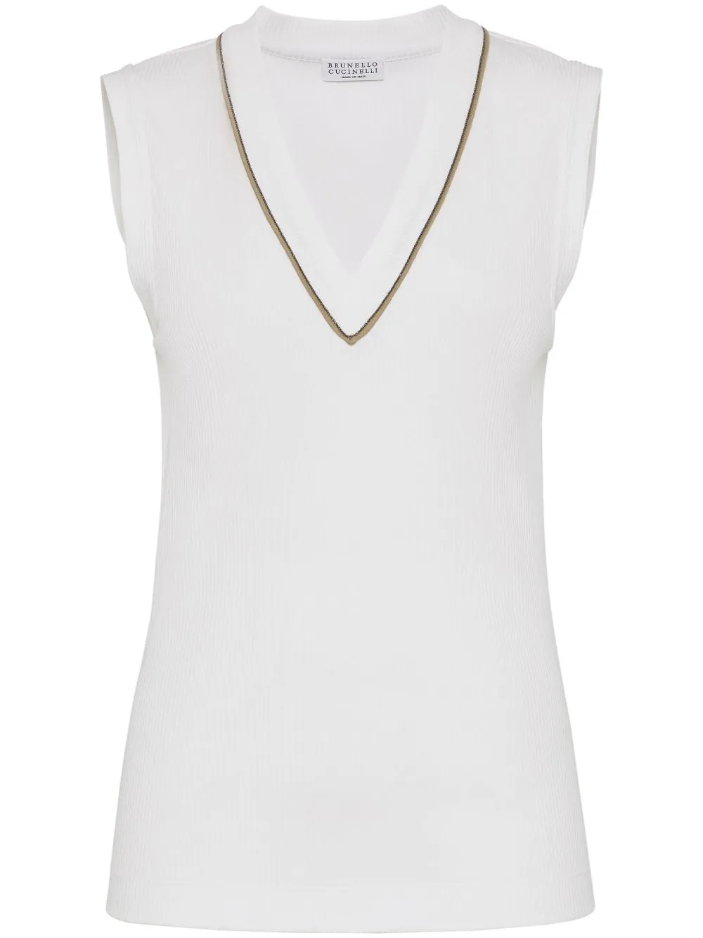 COTTON V-NECKED TOP sold by Lord & Taylor