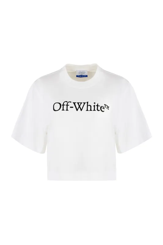 BIG LOGO BOOKISH CROPPED T-SHIRT sold by Lord & Taylor