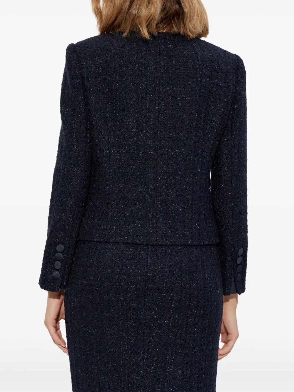 TWEED SHORT BLAZER JACKET sold by Lord & Taylor product image thumbnail 5