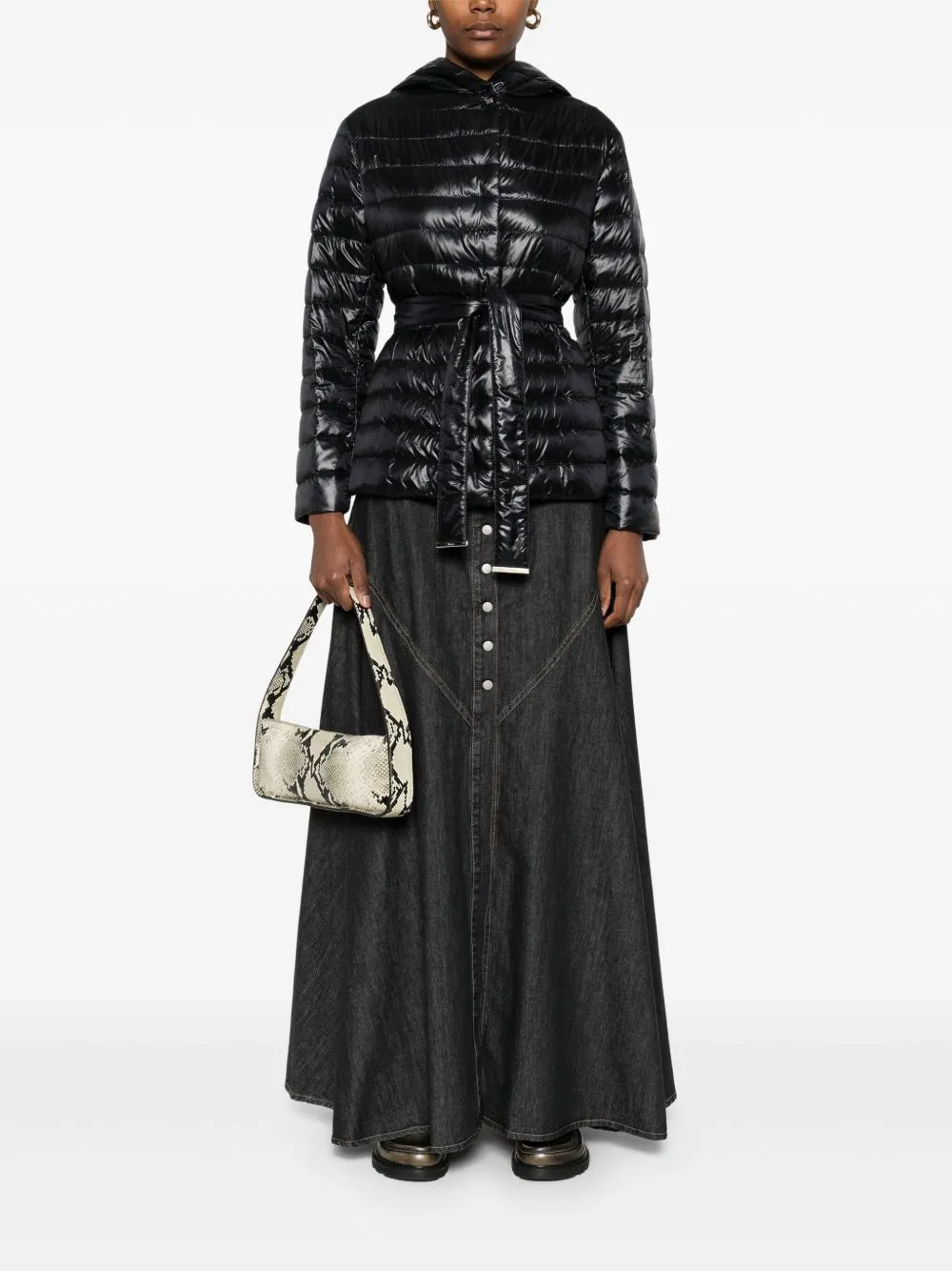 NYLON SHORT DOWN JACKET sold by Lord & Taylor product image thumbnail 2