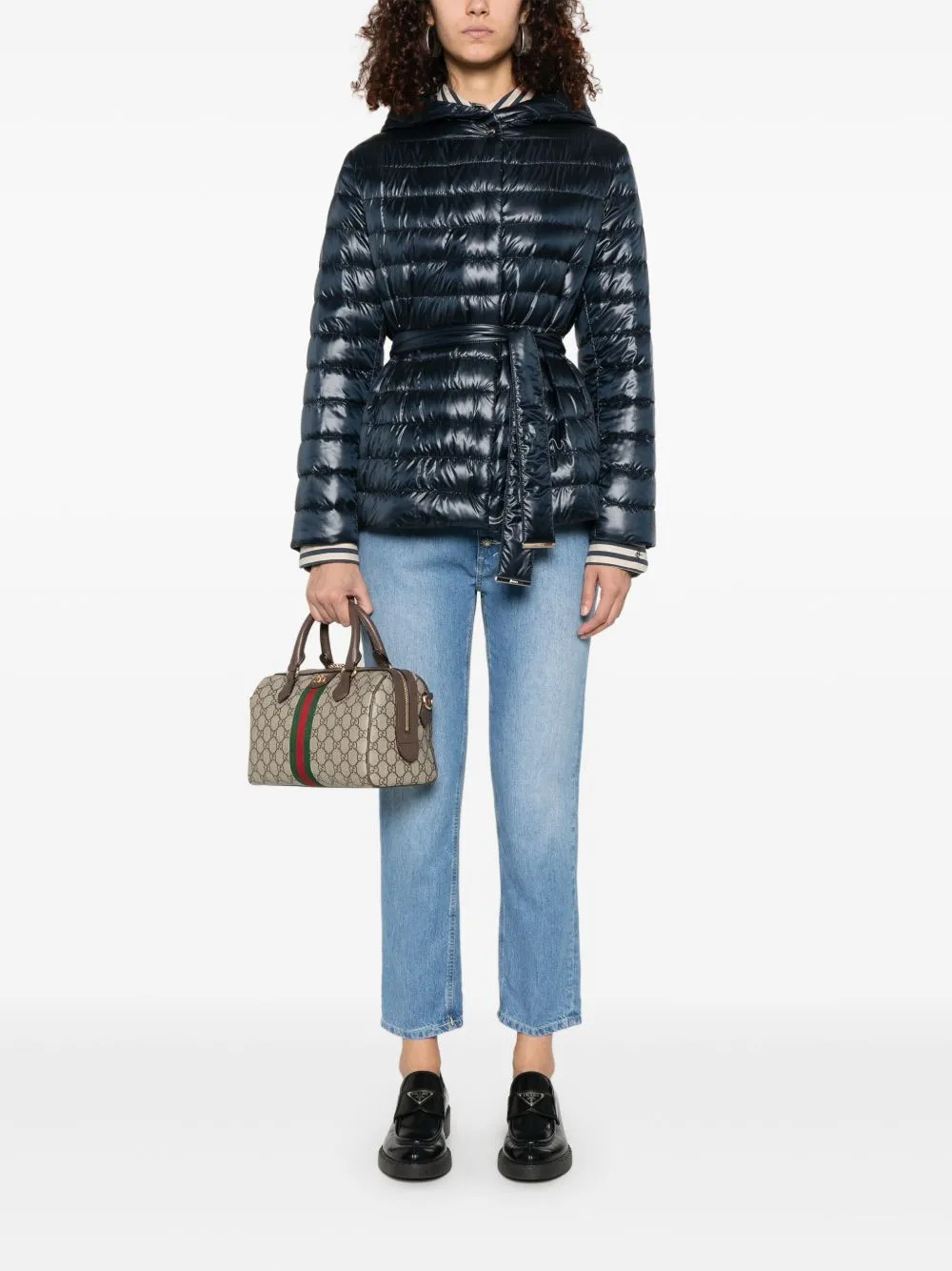 NYLON SHORT DOWN JACKET sold by Lord & Taylor product image thumbnail 2